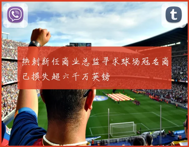 热刺新任商业总监寻求球场冠名商已损失超六千万英镑