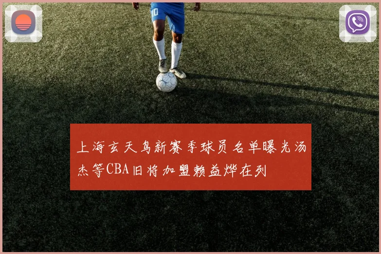 上海玄天鸟新赛季球员名单曝光汤杰等CBA旧将加盟赖益烨在列